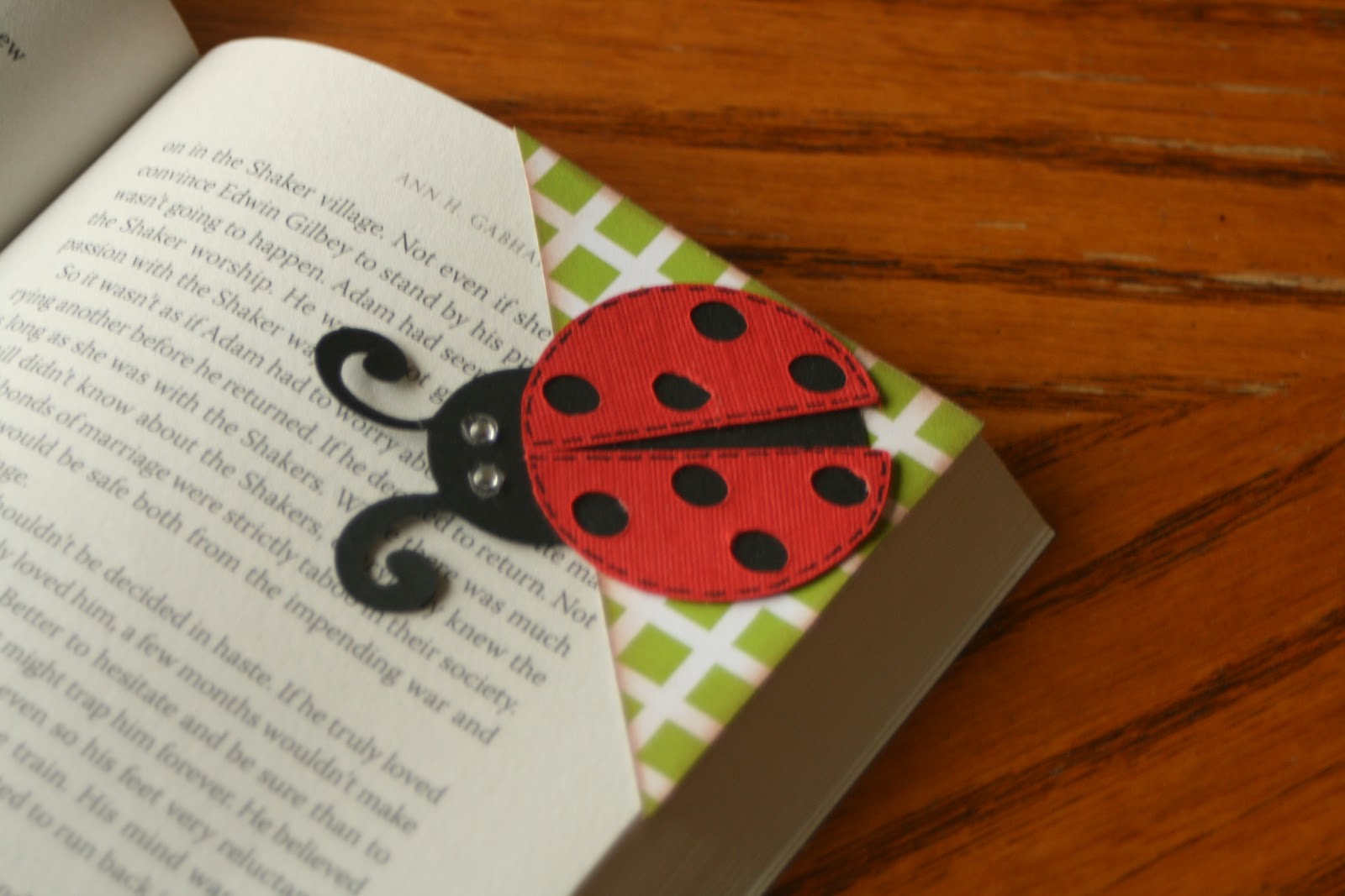 H.S. Homemade Corner Bookmarks