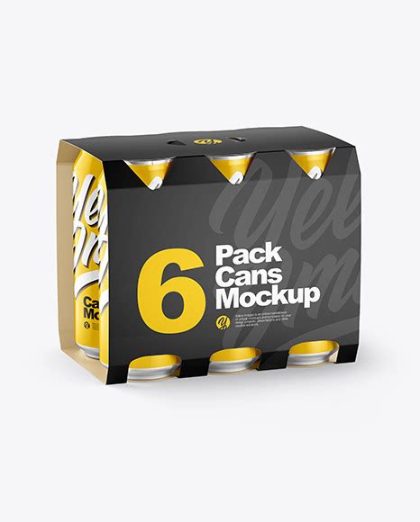 Six Pack Mockup