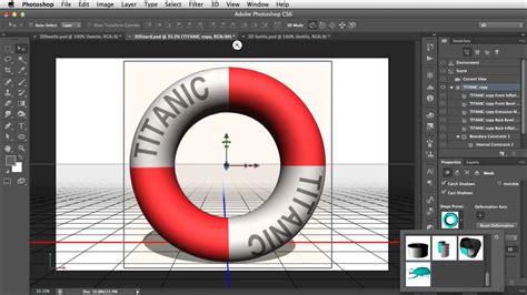 Making 3D Objects In&nbsp;Photoshop