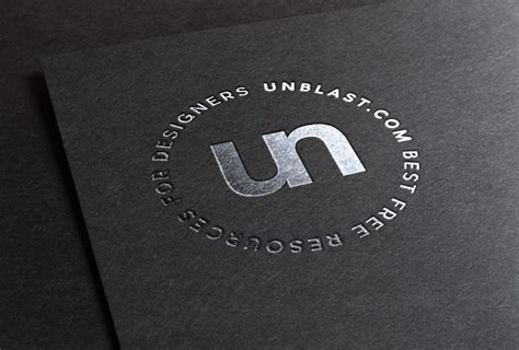 Psd Silver Logo&nbsp;Mockup