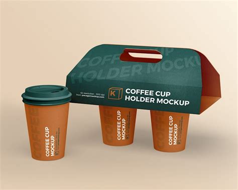 Coffee Holder Mockup&nbsp;Free