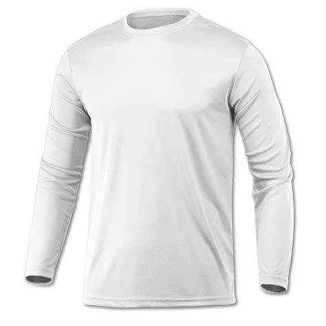 White Long Sleeve T Shirt&nbsp;Mockup