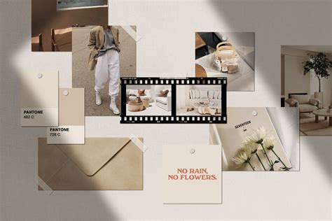 Mood Board Mockup&nbsp;Psd