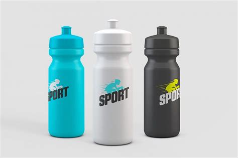 Sport Water Bottle Mockup&nbsp;Free