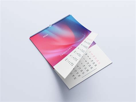 Wall Calendar Mockup&nbsp;Generator